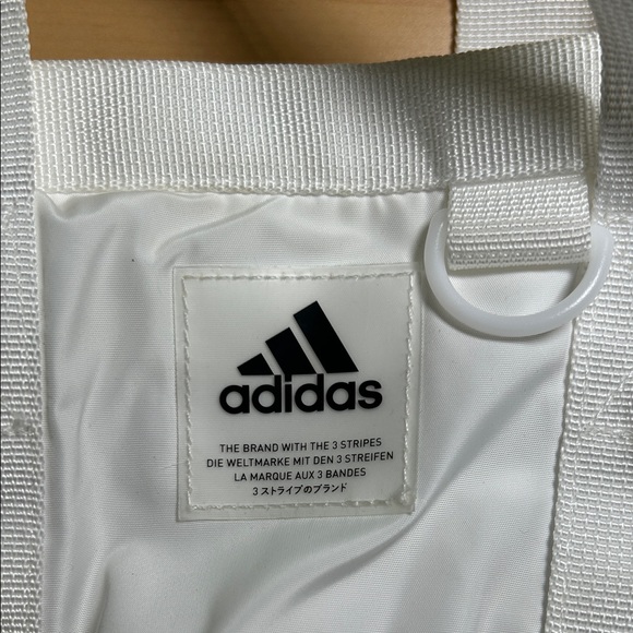Adidas White Tote Bag for Women - Picture 3 of 11